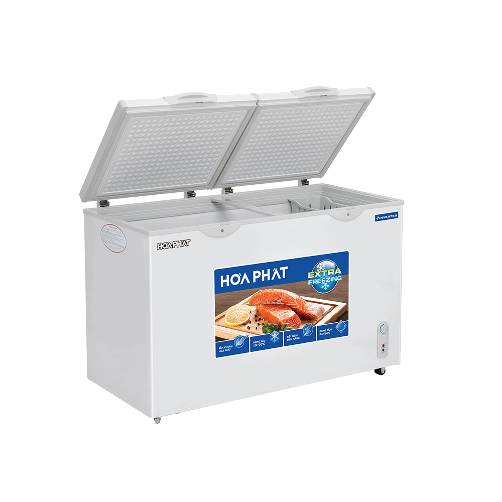 Tủ bảo quản 2 ngăn đông/mát Hòa Phát inverter 271 lít HPF- BD8271
